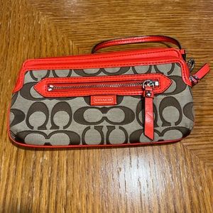Cute Coach Wristlet!!